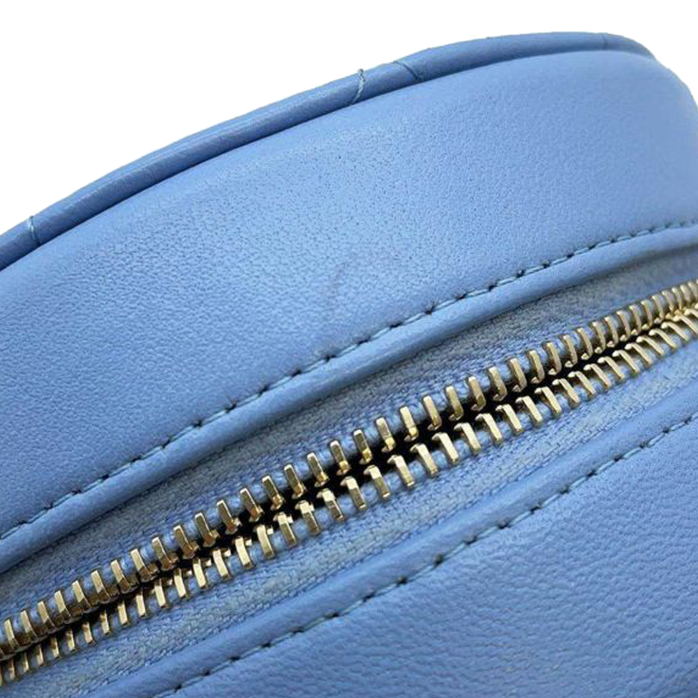CHANEL Quilted Lambskin Round Clutch with Chain Crossbody Bag - Picture 8 of 12